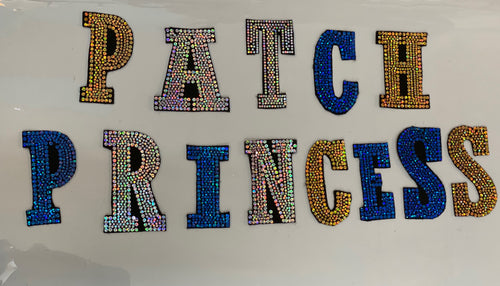 LETTER Z Bling Patch