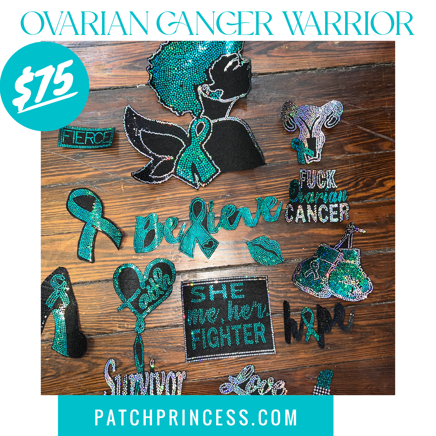 Warrior OVARIAN CANCER JACKET BAG