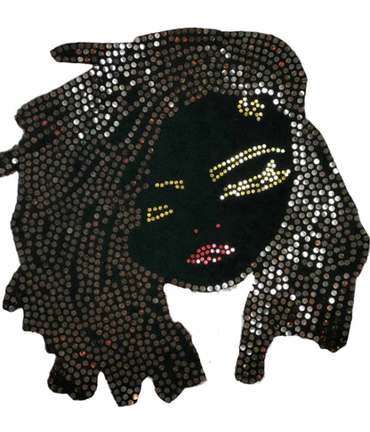 Dread Chic - Iron-on Spangle Bling Patch