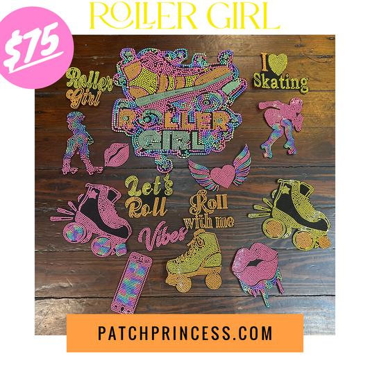 ROLLER GIRL 15 PATCH SET