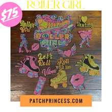 Load image into Gallery viewer, ROLLER GIRL 15 PATCH SET