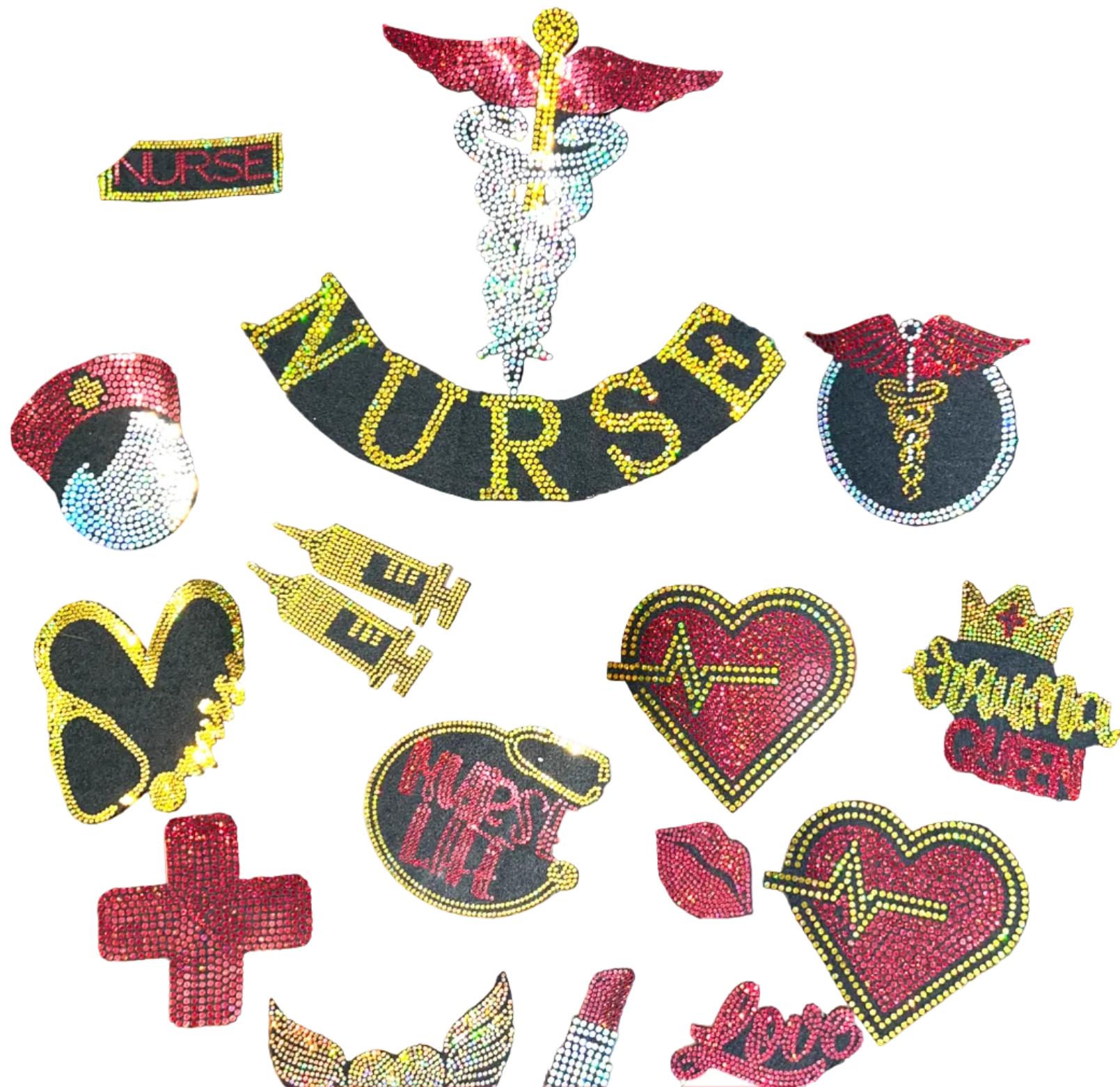 NURSE JACKET BAG 16 PATCH SET – PATCH PRINCESS