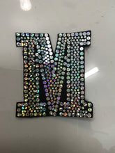 Load image into Gallery viewer, LETTER M Bling Patch