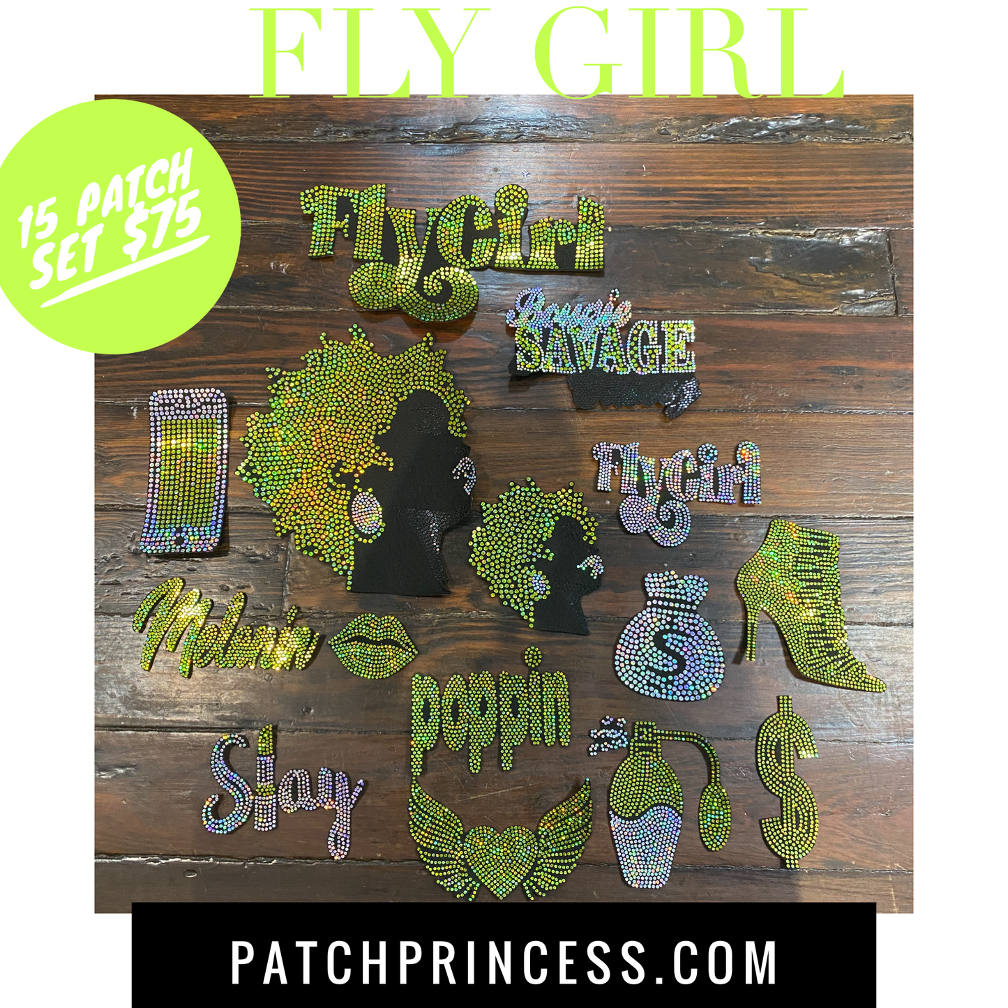 FLY GIRL15 PATCH SET