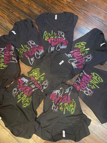 GIRL'S TRIP LOS CABOS BLING TRANSFERS