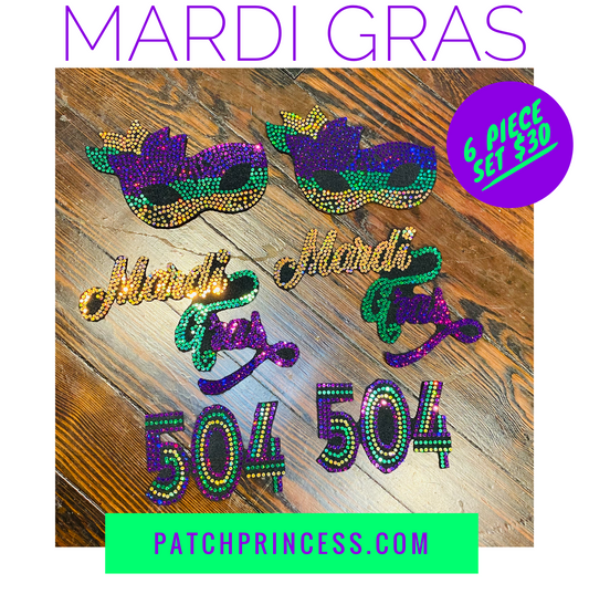 MARDI GRAS 6 SET