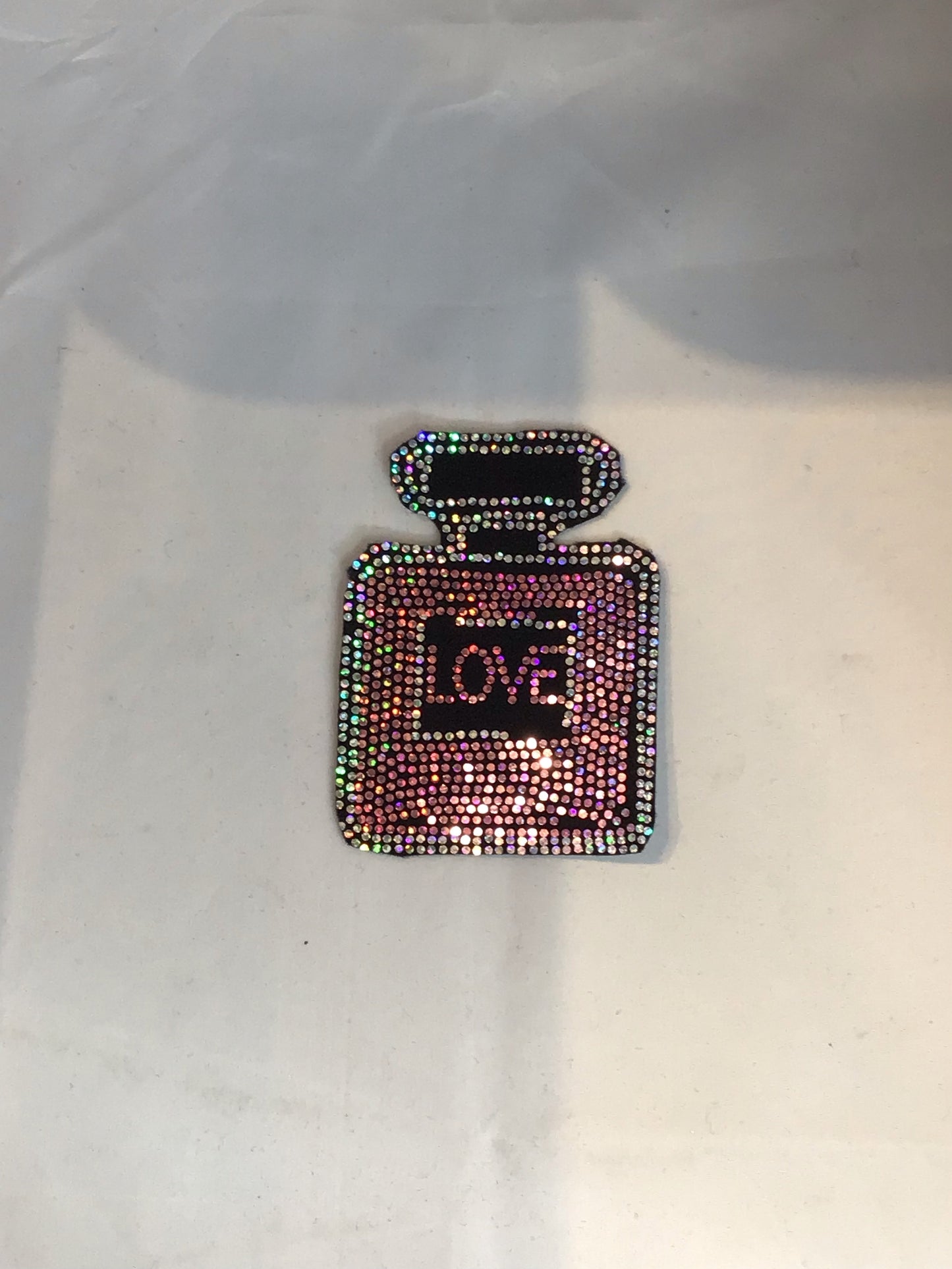 PERFUME BOTTLE BLING PATCH