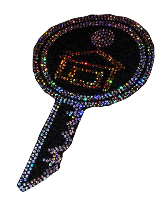 Realtor - Iron-on Spangle Bling Patch