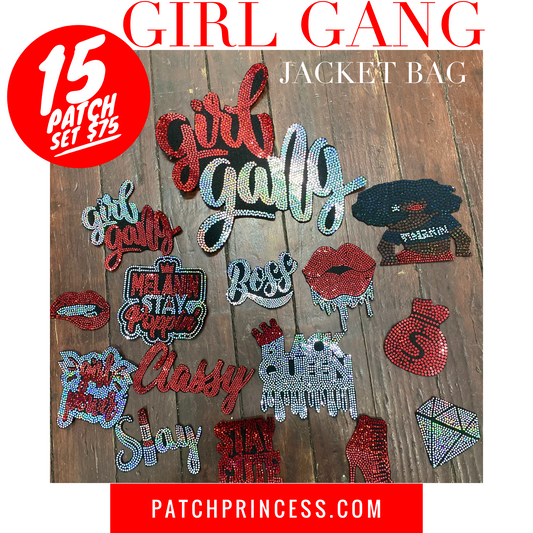 GIRL GANG 15 SET JACKET BAG