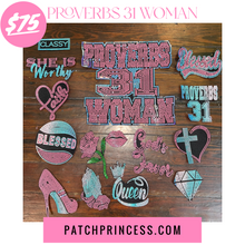 Load image into Gallery viewer, PROVERBS 31 WOMAN 15 PATCH SET