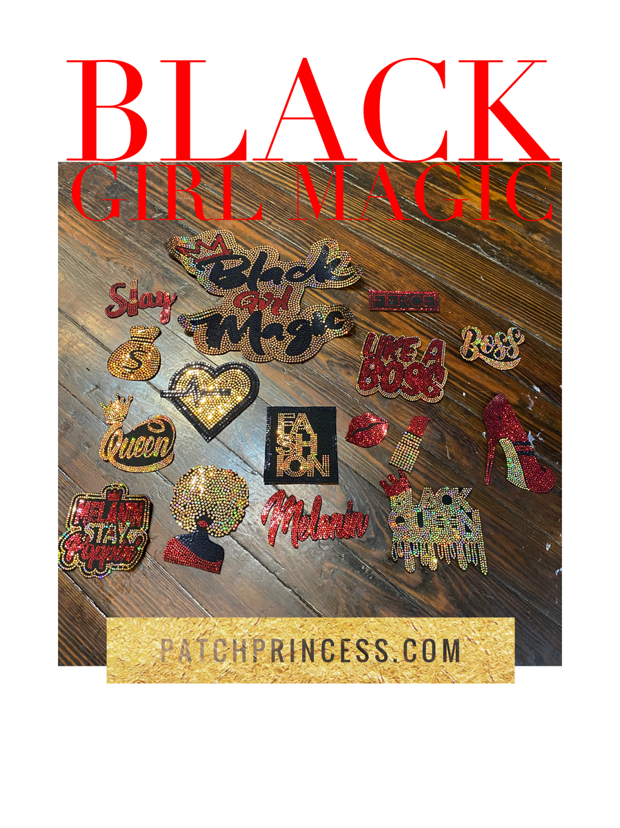 BLACK GIRL MAGIC JACKET BAG – PATCH PRINCESS