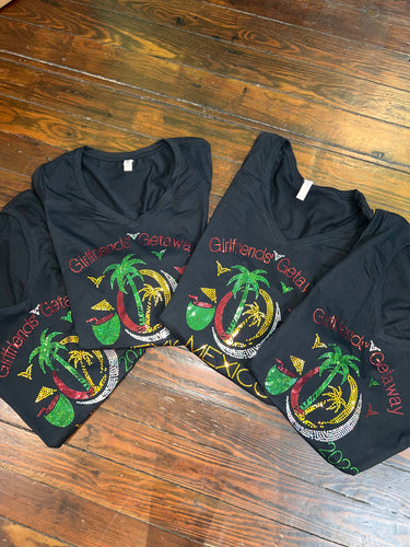 GIRLFRIENDS' GETAWAY MEXICO BLING TRANSFERS