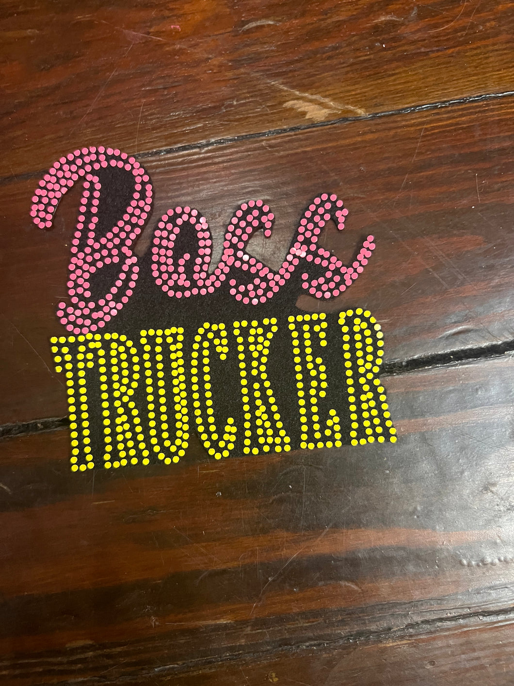 BOSS TRUCKER BLING PATCH