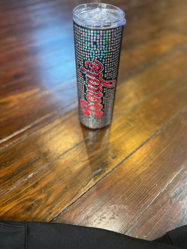 BOUGIE BLOCK TUMBLER BLING TRANSFERS