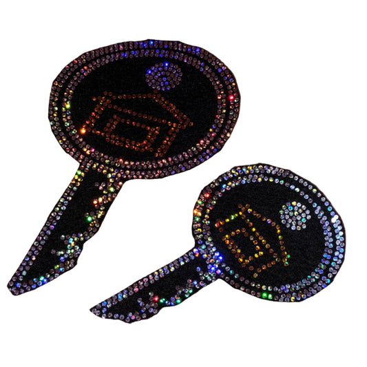 Realtor - Iron-on Spangle Bling Patch
