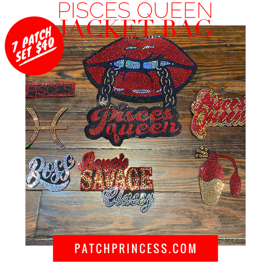 PISCES QUEEN 7 PATCH SET