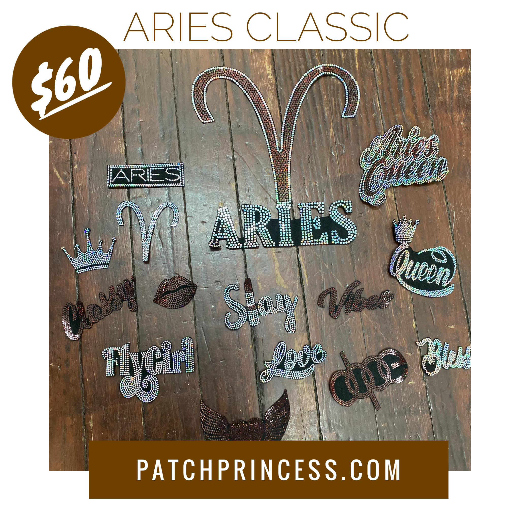 Aries Classic Jacket Bag – PATCH PRINCESS