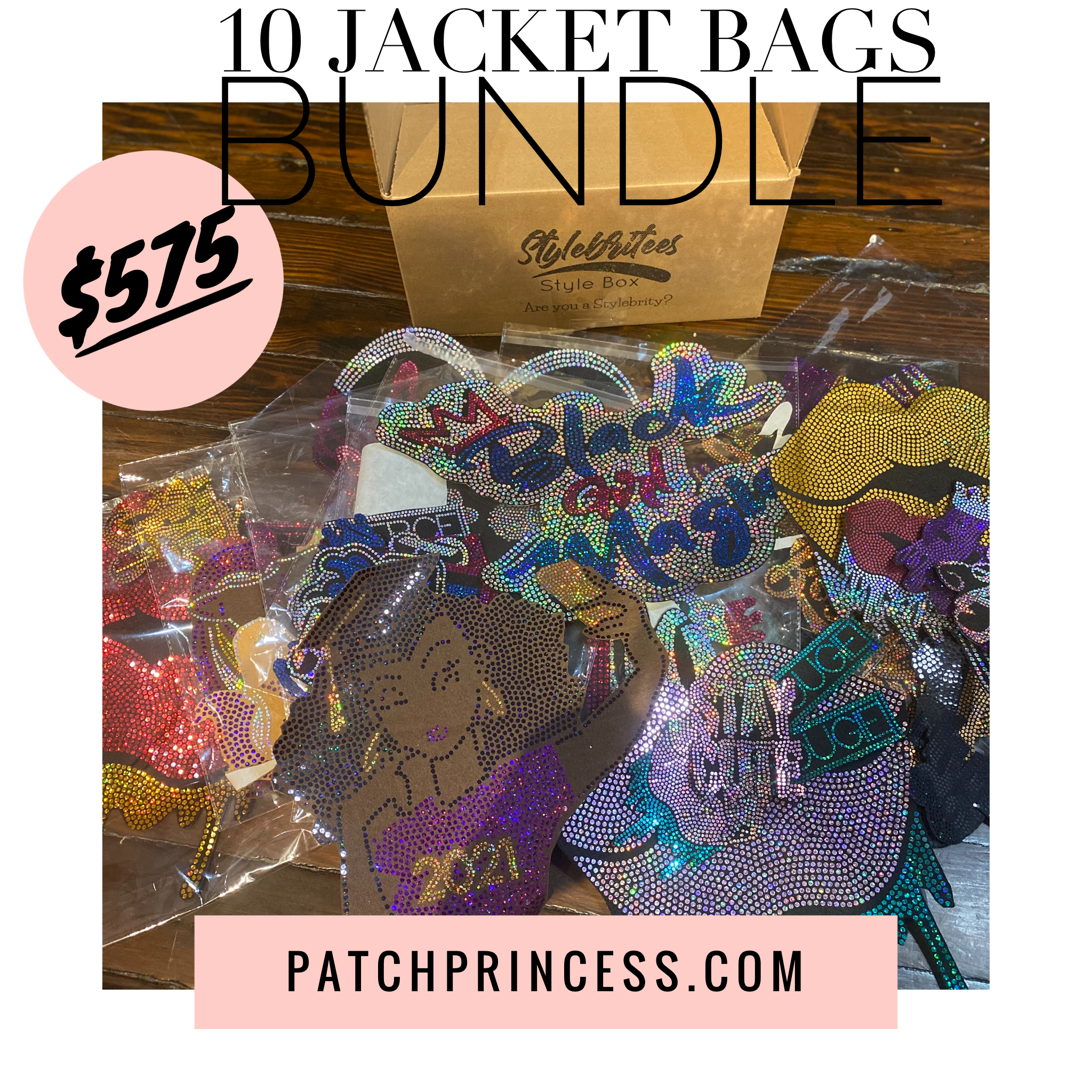 10 PATCH BAGS BUNDLE – PATCH PRINCESS