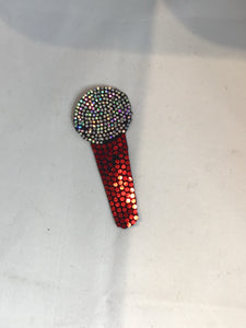 MICROPHONE BLING PATCH