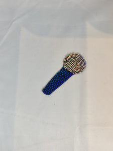 MICROPHONE BLING PATCH