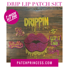 Load image into Gallery viewer, DRIPPIN LIPS 7 PATCH SET