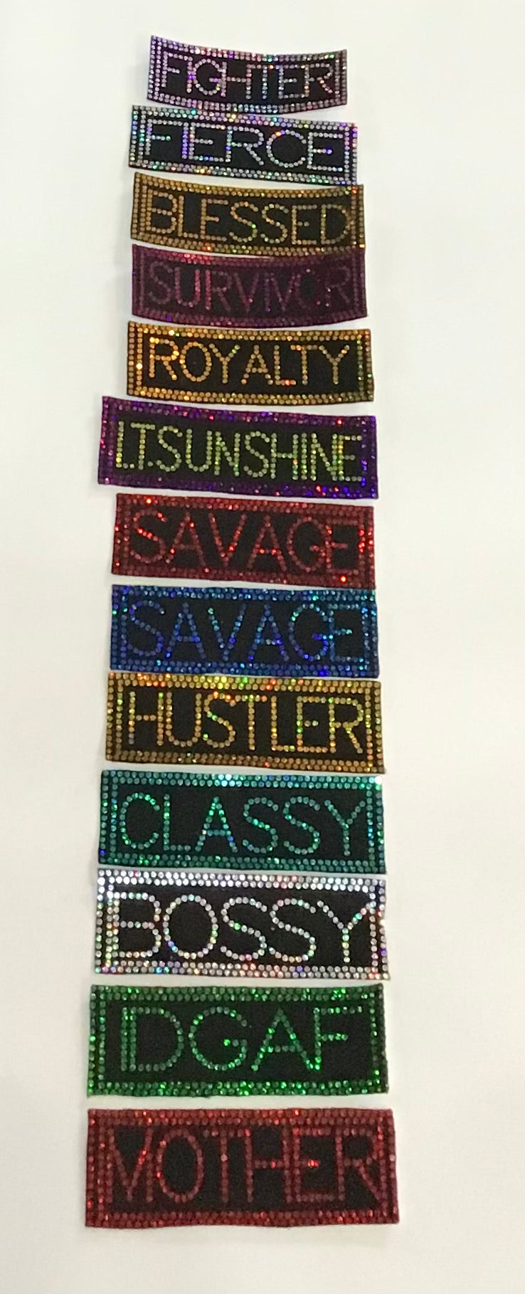 CUSTOMIZED BLING NAME TAG