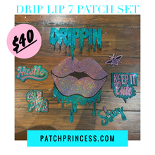 Load image into Gallery viewer, DRIPPIN LIPS 7 PATCH SET