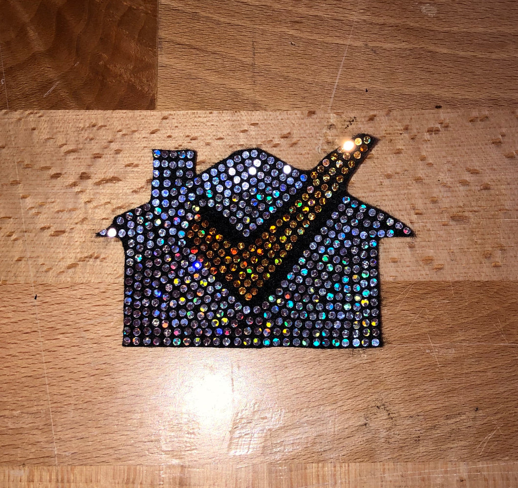 Real Estate Home Approved Bling Patch